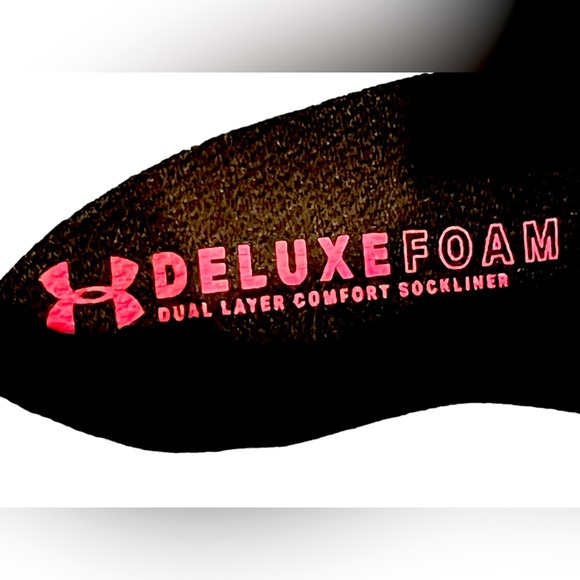 Under Armour Charged Pursuit 3 Running Sneakers Women's 10 Blue Black Pink NEW - Picture 8 of 9